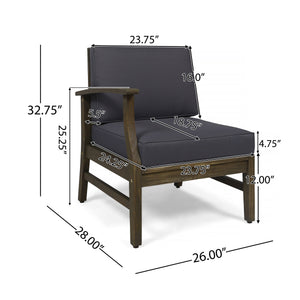 PERLA 5-Pcs Sofa Set, Dark