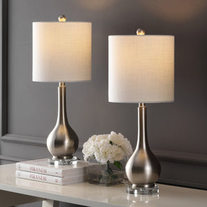 Dylan metal/crystal teardrop led table lamp - Tuesday Morning - Table Lamps