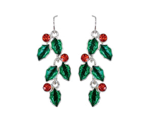 Cascading Holly - Earrings