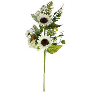 Sunflower Spray with Berry Accent - 21 Inch