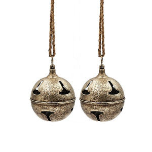 D6" Bell Hanging Ornament - Set of 2