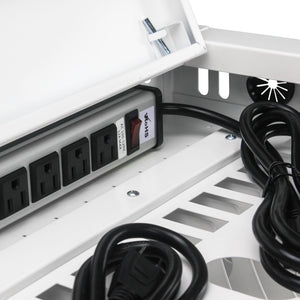 16 Bay Charging Cabinet For Laptop book, Locking Charging Station