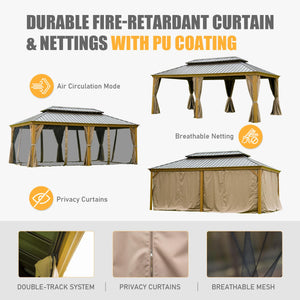 14x20FT Hardtop Gazebo
