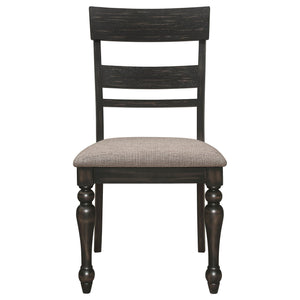 Kavita - Dining Side Chair (Set of 2) - Charcoal