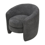 Affinity Modern Curved Back Upholstered Accent Chair