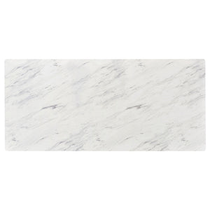 Vesper - Dining Rectangular Table - White Marble