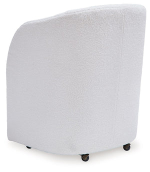 Rowanbeck - Dining Upholstered Arm Chair (Set of 2) - Ivory