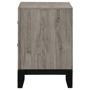 Watson 2-drawer Nightstand Bedside Table Light Taupe