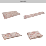 Naar Washable Area Rugs, Low-Pile, Non-Slip, Non-Shedding, Foldable, Kid & Pet Friendly