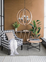 Chandelier Hanging Light Fixture with Adjustable Chain for Kitchen