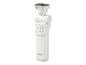 Certified Refurbished - Sony - GPVPT2BT/W Wireless Bluetooth Shooting Grip and Tripod - White