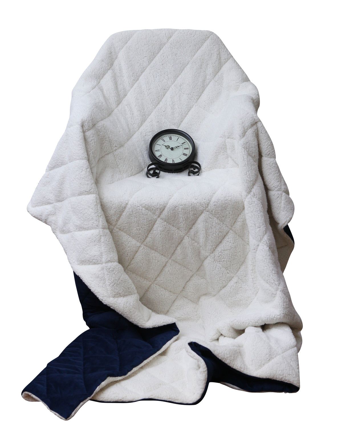 Modern Style Reversible Throw Blanket
