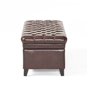 Juliana - Storage Ottoman With Birch Legs