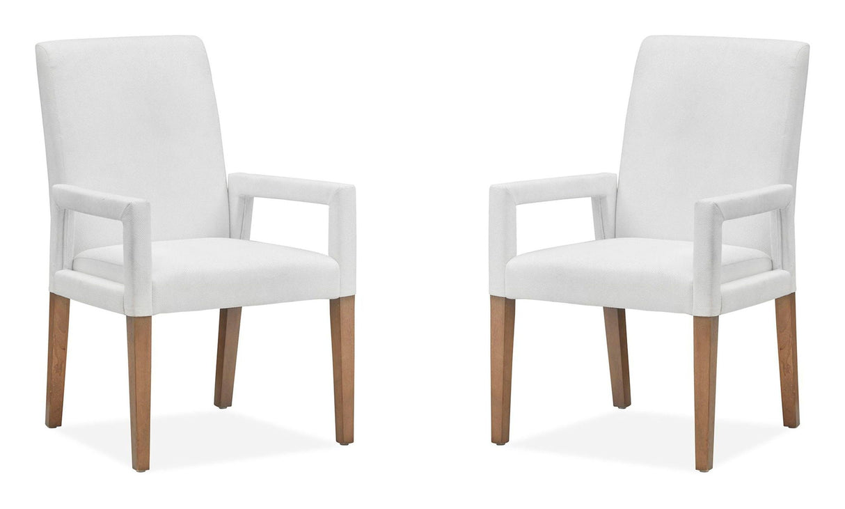 Lindon - Dining Arm Chair With Upholstered Seat & Back (Set of 2)