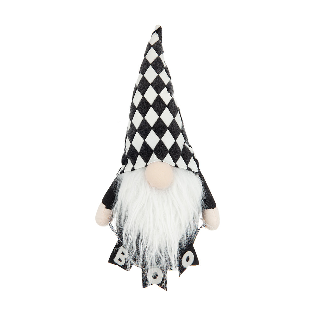 Set of 2, 8.3x4.7x15.7" Fabric Gnome Decor