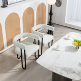 House hold contemporary designed upholstered accent/dining chair/barrel side chairs set of 2