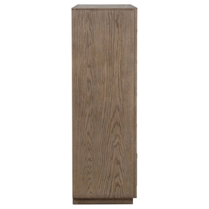 Gibbons Barley - 5 Drawer Bedroom Chest - Brown