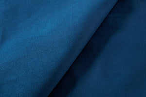 Peyton Upholstered Queen Bed with Blue Velvet