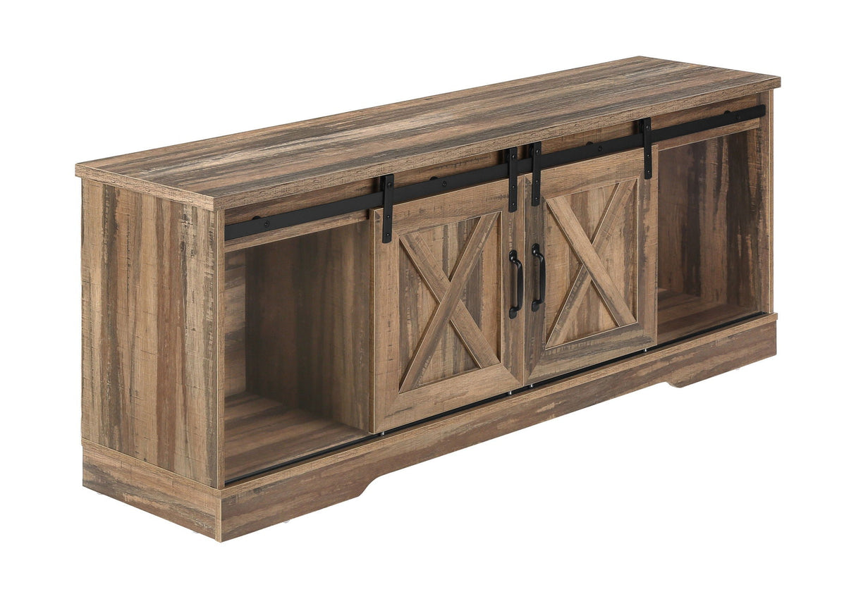 Transitional TV Stand Console Media Entertainment Center