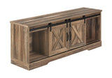 Transitional TV Stand Console Media Entertainment Center
