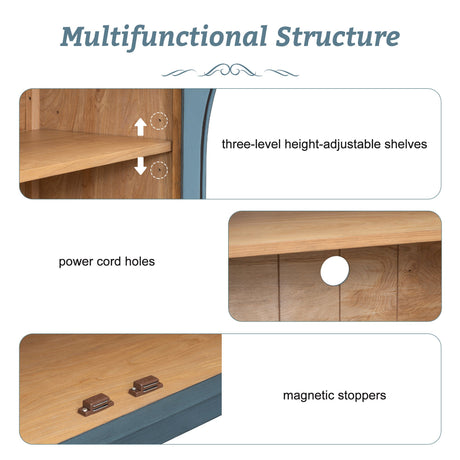 4-Door Large Storage Sideboard