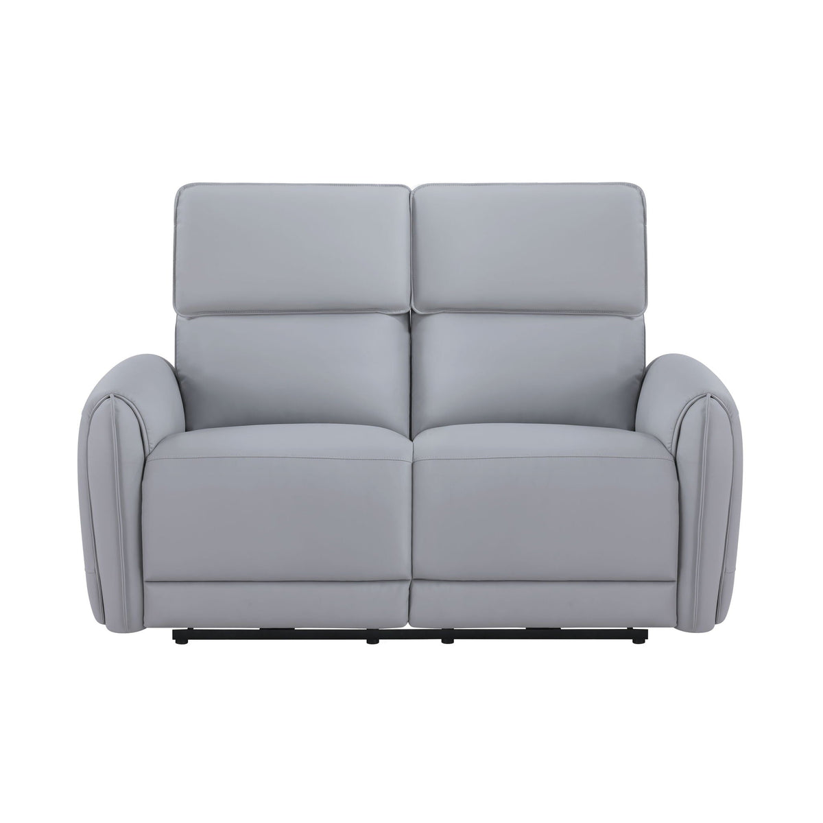 Jeromie - Power Motion Loveseat With USB Port - Gray