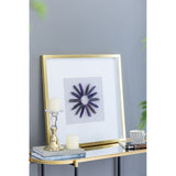 Grace Purple Agate Shadow Boxes Wall Art Set of 2 - Multicolor