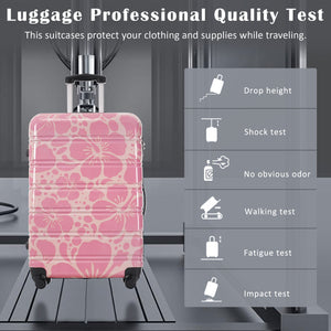 Hardshell Luggage Sets 3 Pcs Spinner Suitcase with TSA Lock