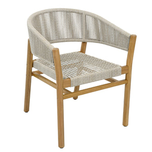Outdoor Accent Chair Set for 2 Persons