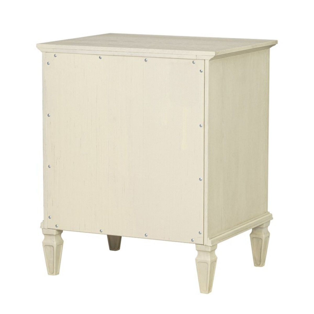 Victoria Nightstand with Open Storage - French Design - Multiple Colors