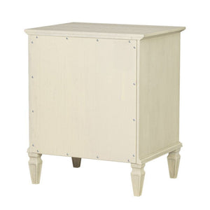 Victoria Nightstand with Open Storage - French Design - Multiple Colors
