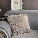 'Decorative' Shaggy Pillow (18-in x 18-in)