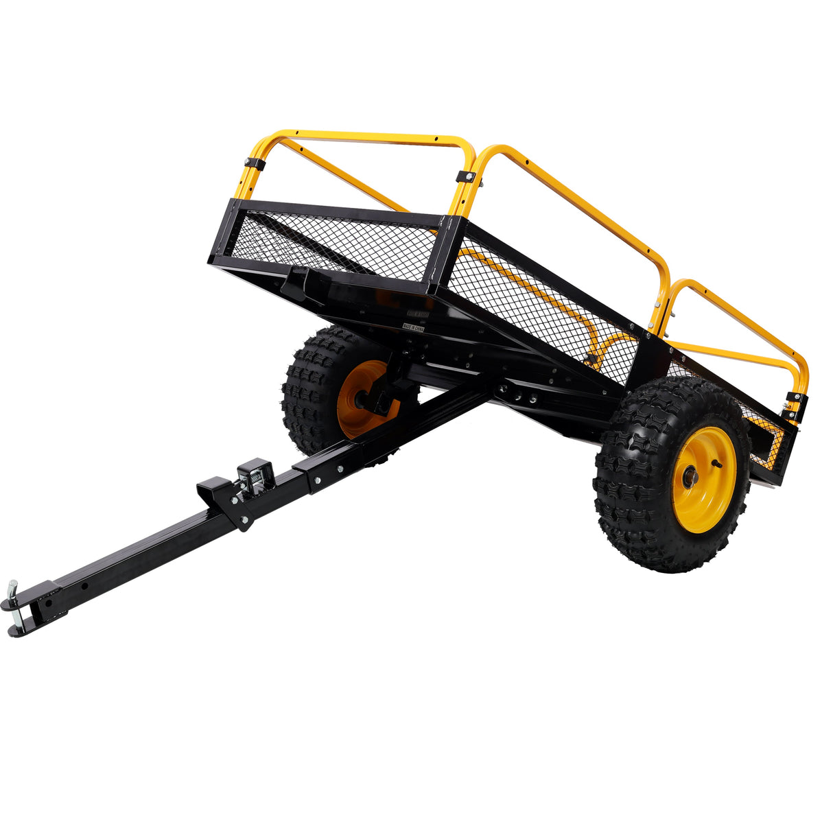 Heavy-Duty Tow-Behind Dump Cart