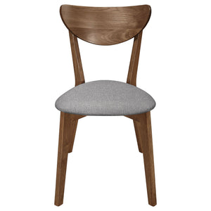 Mid-Century Modern Upholstered Dining Chair (Set of 2)