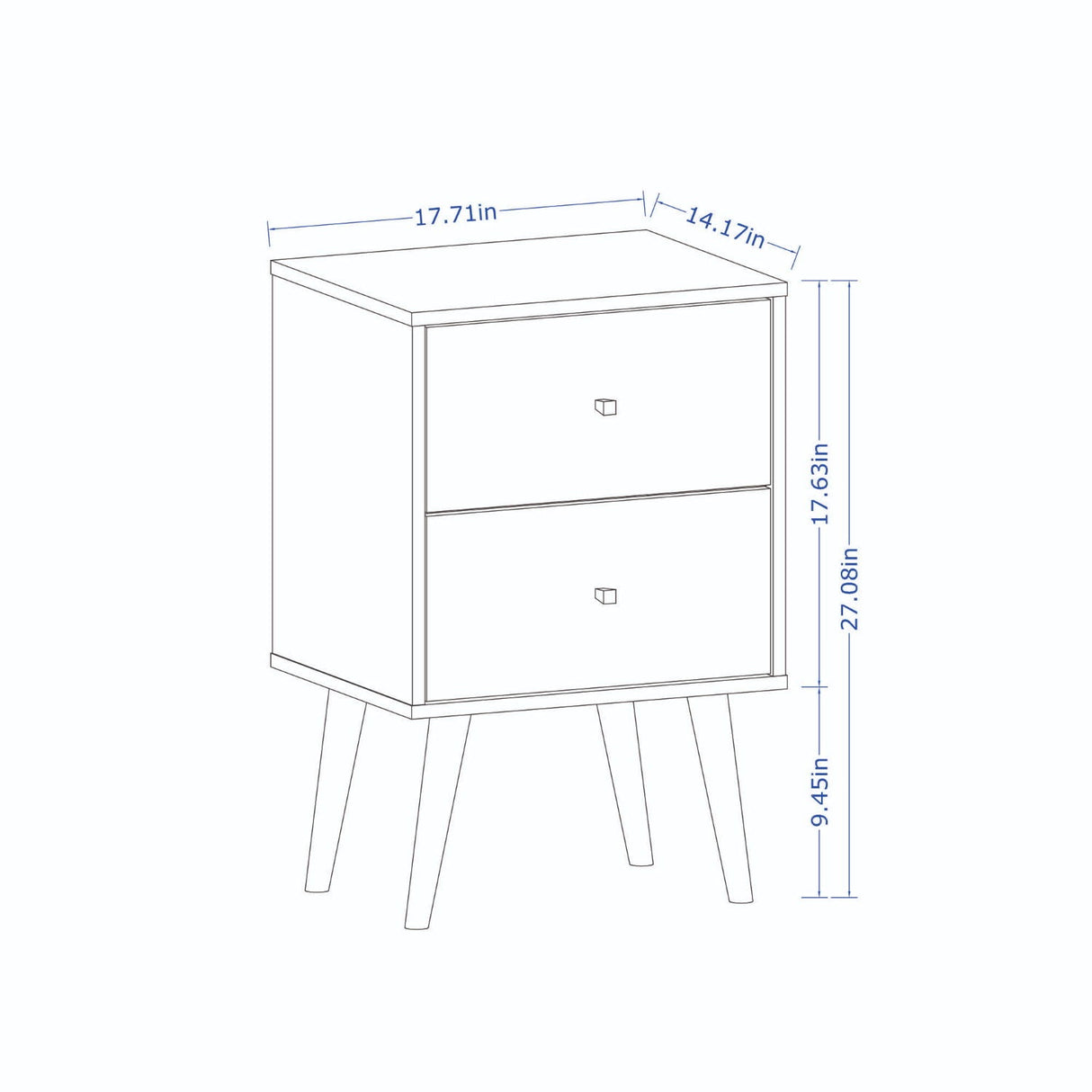 Liberty - Nightstand With 2 Drawers