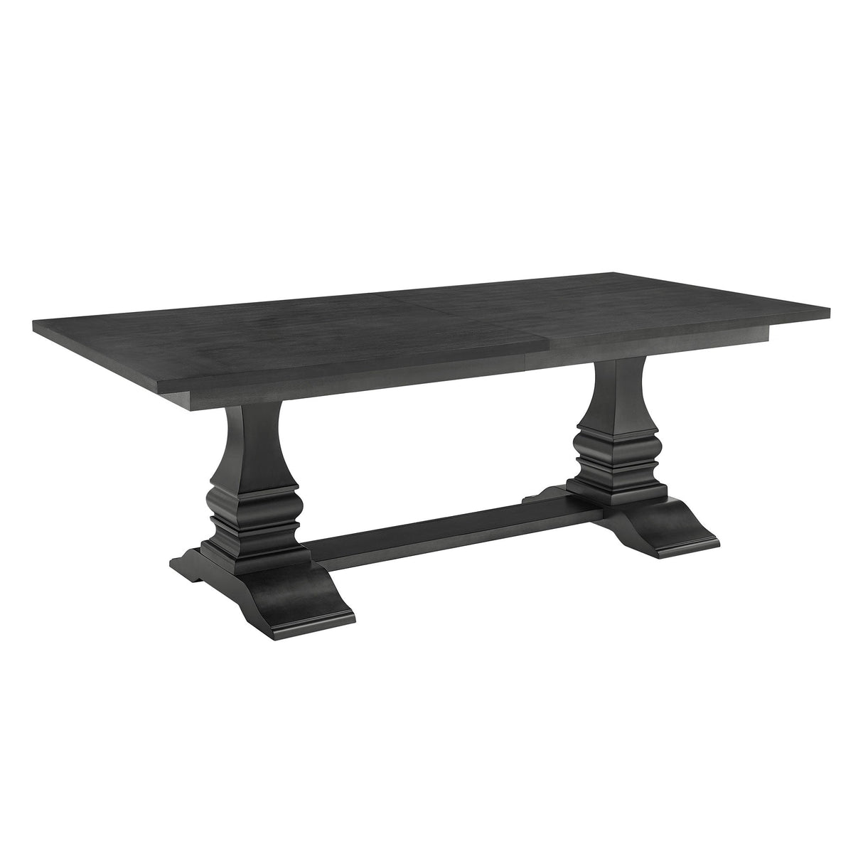 Extendable Wooden Dining Table, Seats 6
