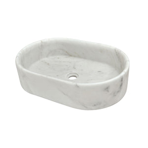 Bathroom Vessel Sink, Semi Polished Surface