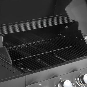 Gas Grill, 4 Burner Propane Gas Grill with Side Burner