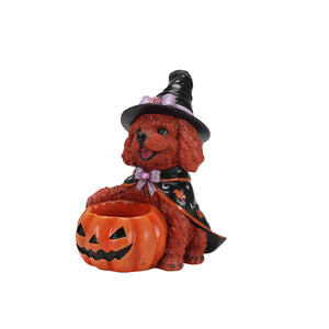 Halloween Puppy Figurine