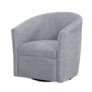 Lainey - Swivel Barrel Chair With 360 Degree Rotation
