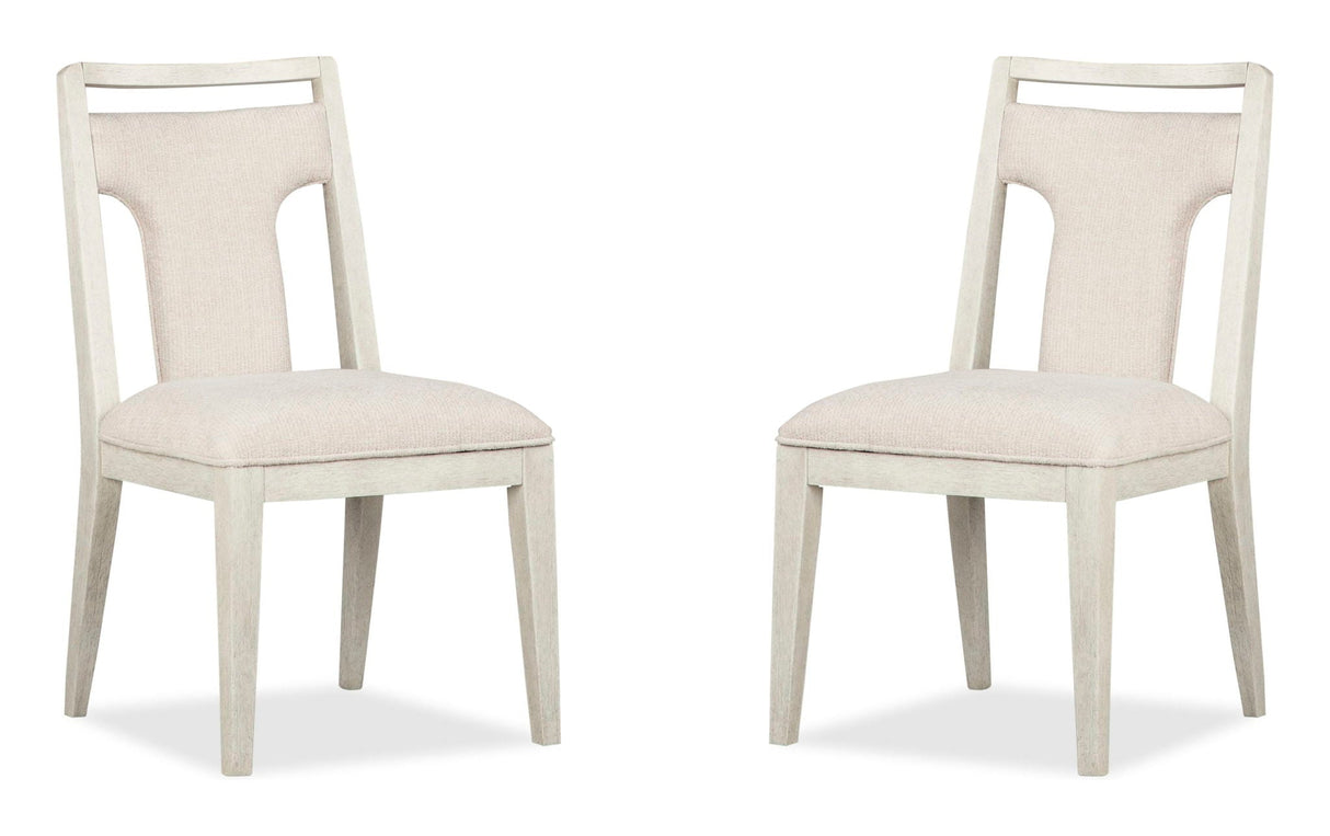 Lorelei - Upholstered Side Chair (Set of 2) - Misty Cloud