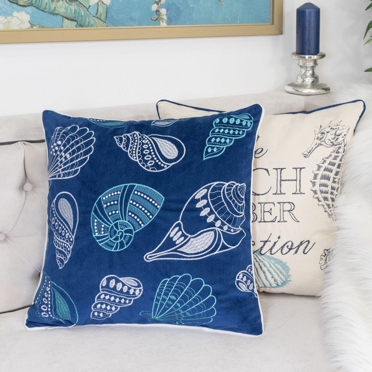 Seashells Pillow Cover