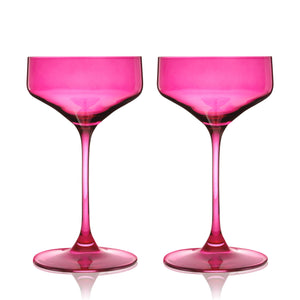 Reserve-nouveau-crystal-coupes-in-berry-viski®-Cocktail-Glasses