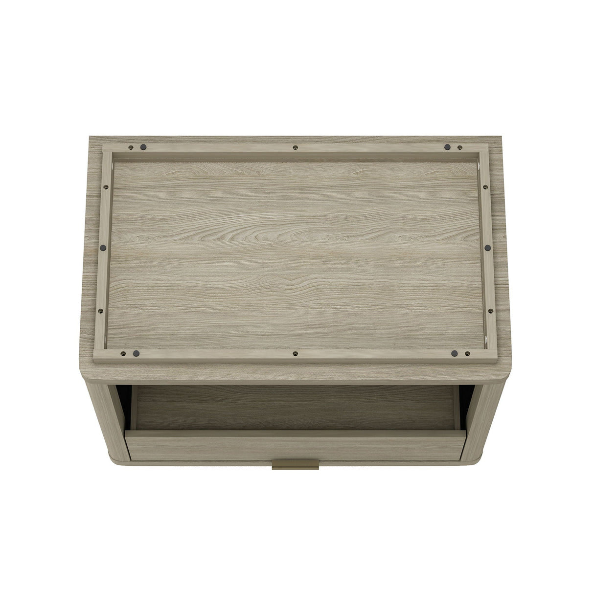 Evelyn - Nightstand With 1 Drawer And Open Shelf