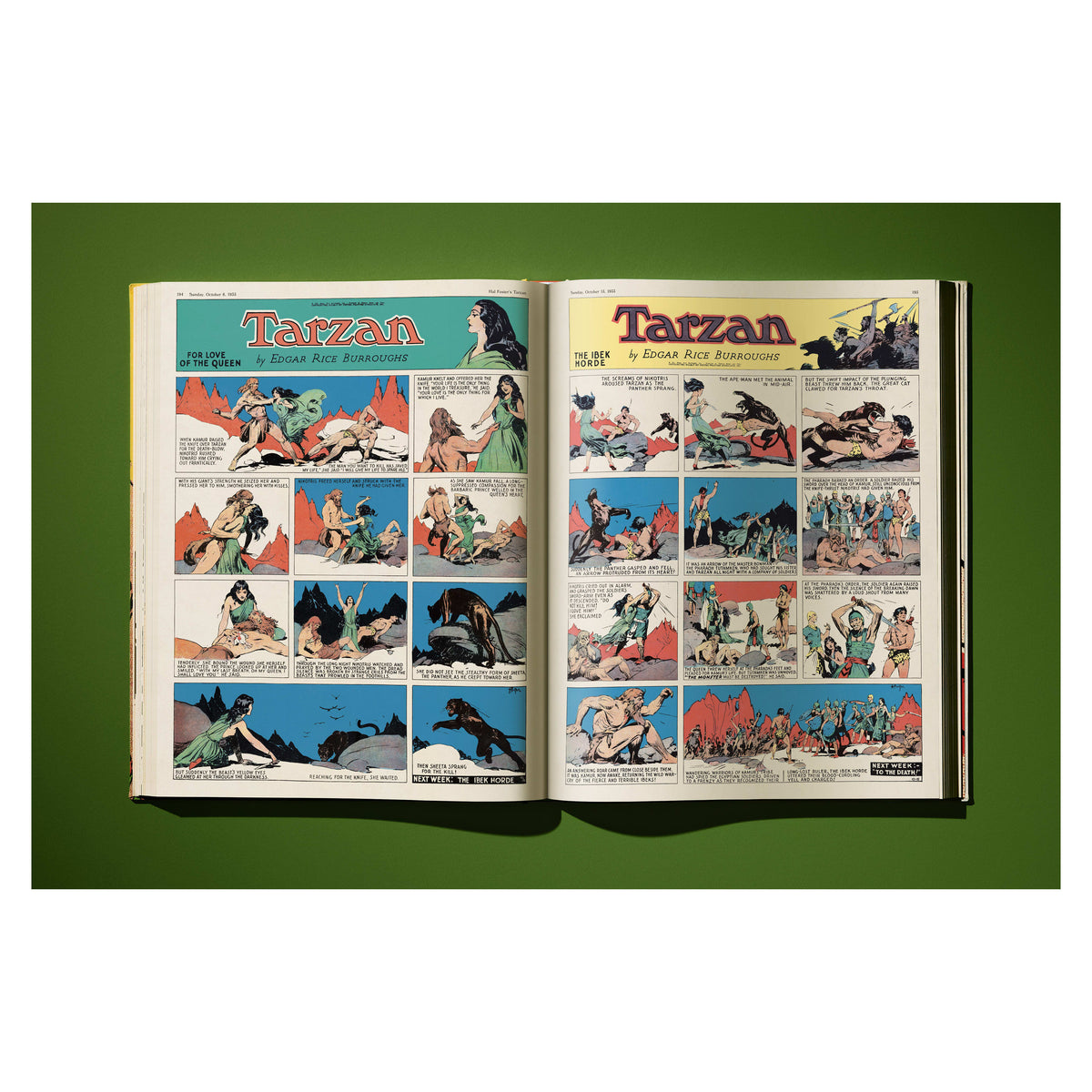 Hal Foster’s Tarzan. The Complete Sunday Comics 1931–1937 (German, French, English)