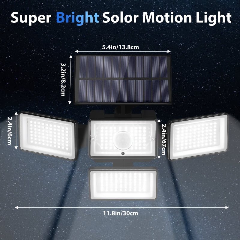 Moktan Sabai - Bright Solar Lights w/ Remote & Motion Sensor 2/4 Pack
