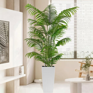 Pack of 2 Square Planters with Automatic Watering System - 22 Inch