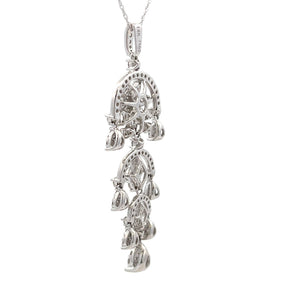 1.50ct Diamond Fashion Pendants 14KT White Gold