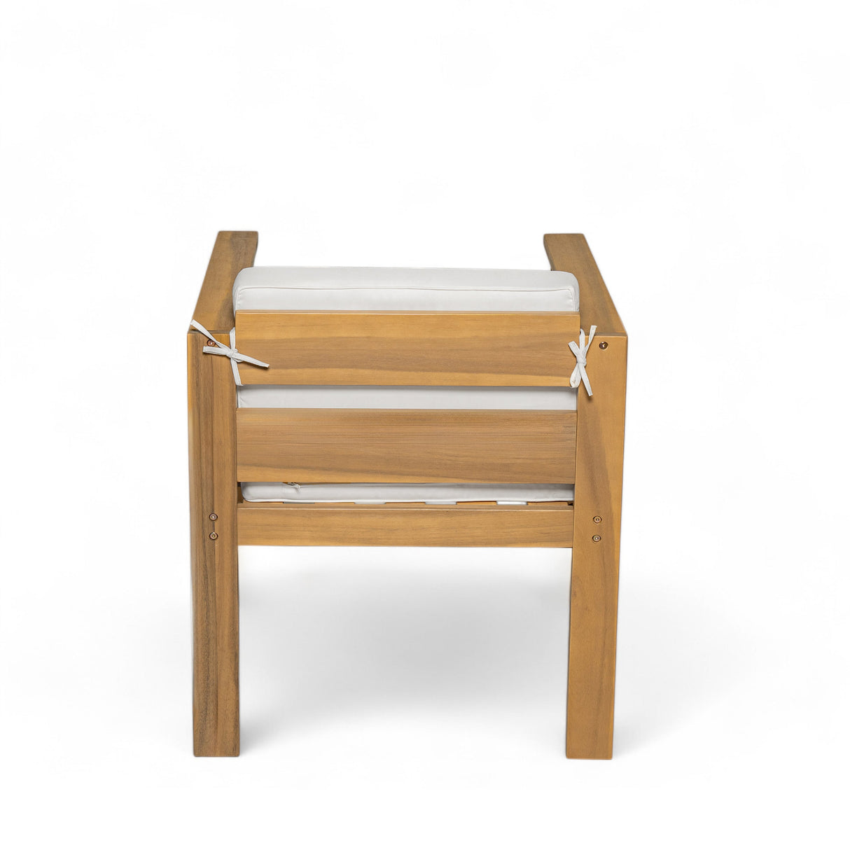 TREXM 7-Piece Patio Dining Table Set for 6,Outdoor Furniture Sets with 72.8'Rectangle Table,Patio Table and Chairs Set with Removable Cushions for Backyard,Garden,Poolside(Light Teak+Beige Cushion)