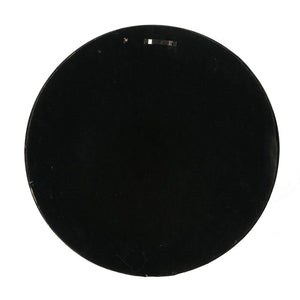 Circle Wall Mirror With Wooden Frame, Antique Classic Accent Mirror, For Living Room - Black
